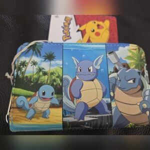 Loungefly Pokémon Squirtle Evolution Zip Around Wallet New With Tags